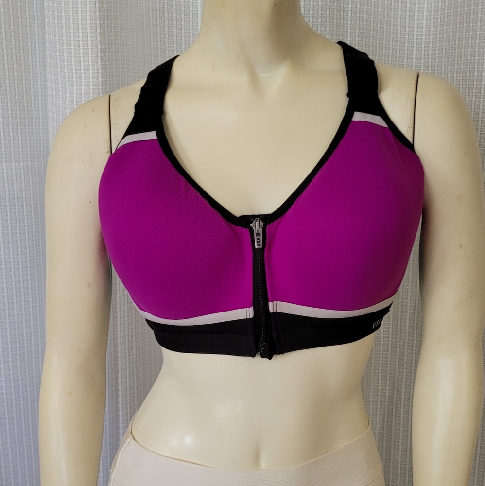 Knockout By Victoria's Secret Maximum Support Front-Close Sport Bra 36D